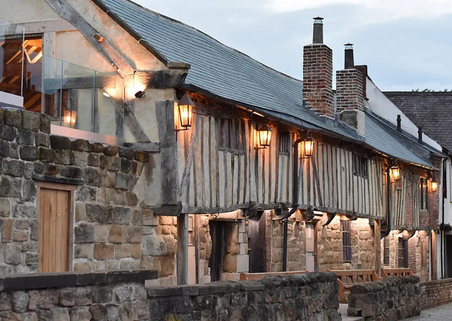 The Counting House, Pontefract — timber-framed historic building