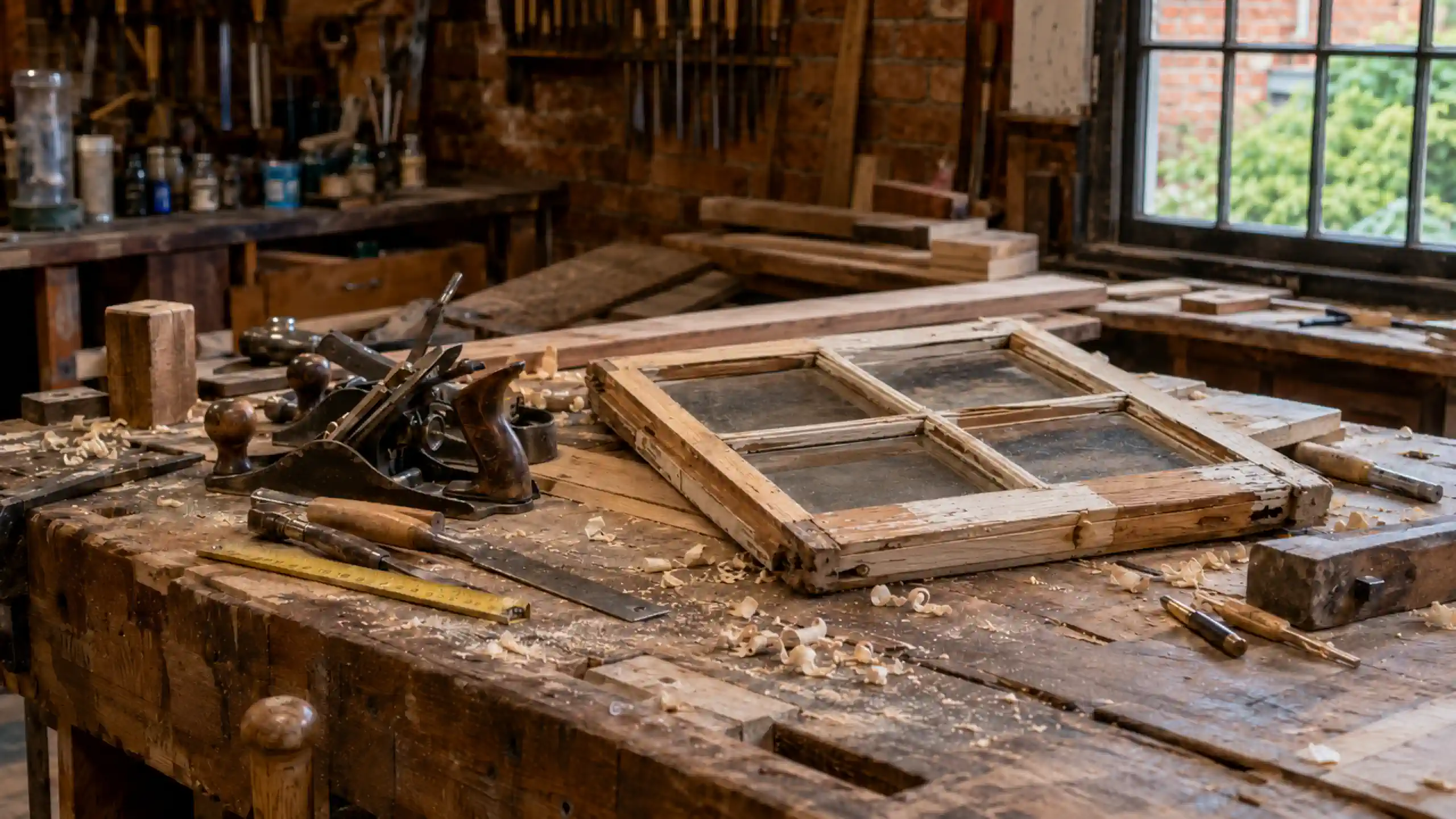 Timber joinery workshop in Pontefract